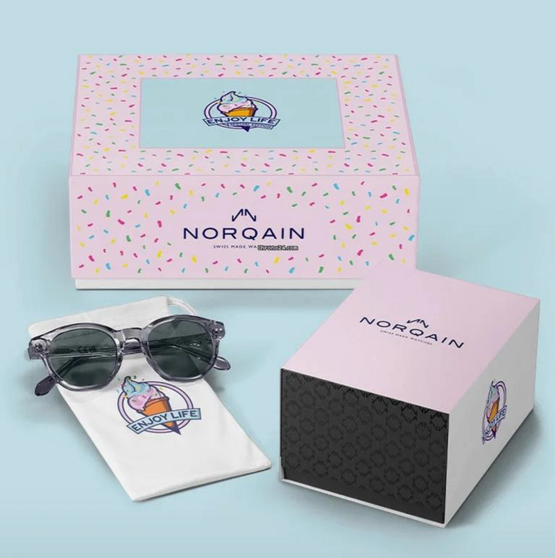 Freedom, Colour, and Swiss Precision: The NORQAIN Enjoy Life “Sprinkles” Blue Raspberry