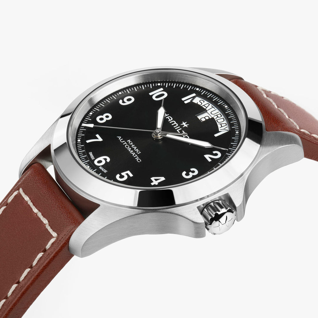 Hamilton Khaki Field King Day-Date 40mm H64475531 detail view 2