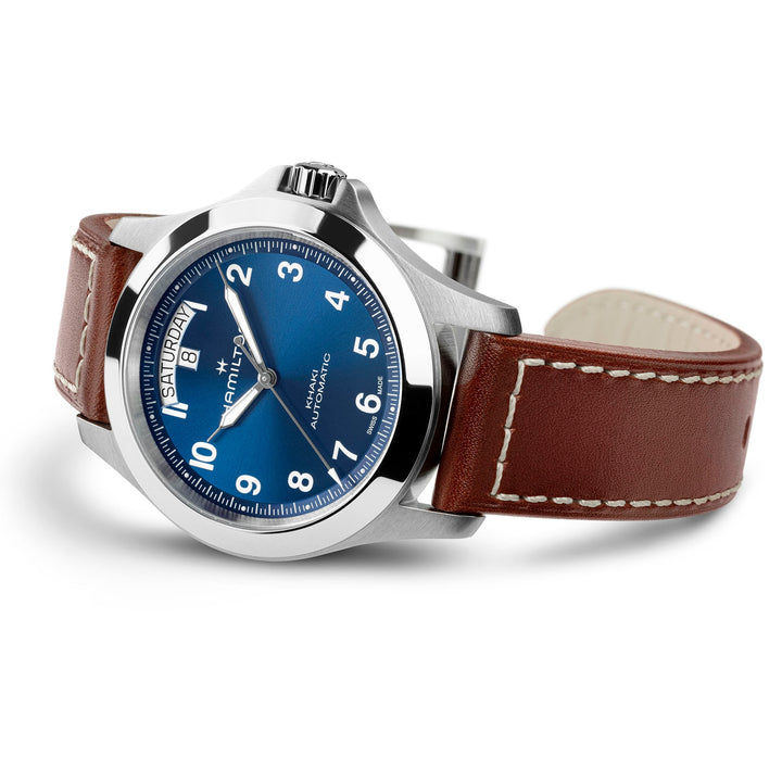 Hamilton Khaki Field King Day-Date 40mm H64475540 rolled view