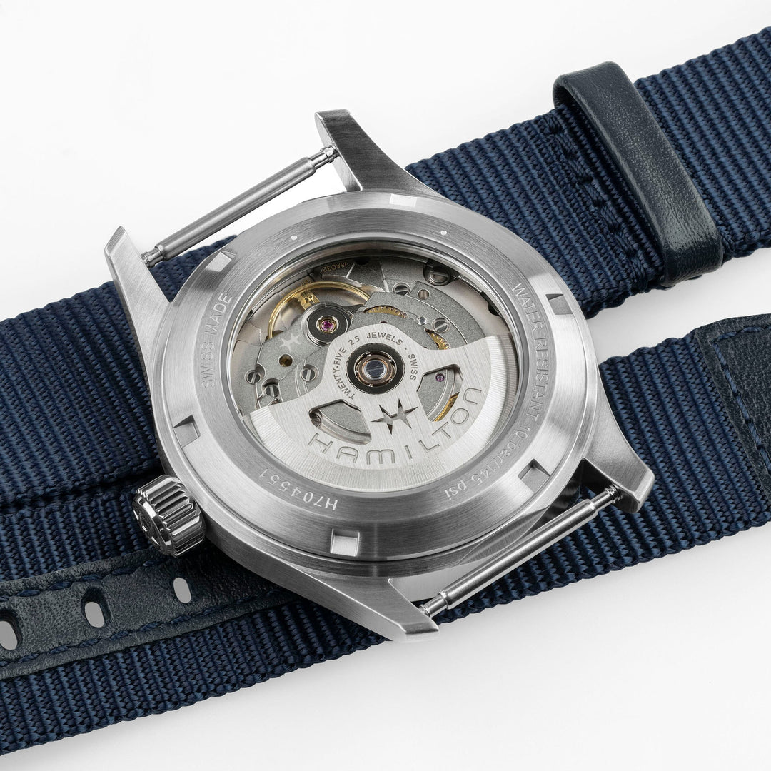 Hamilton Khaki Field Auto 38mm H70455940 detail view 4