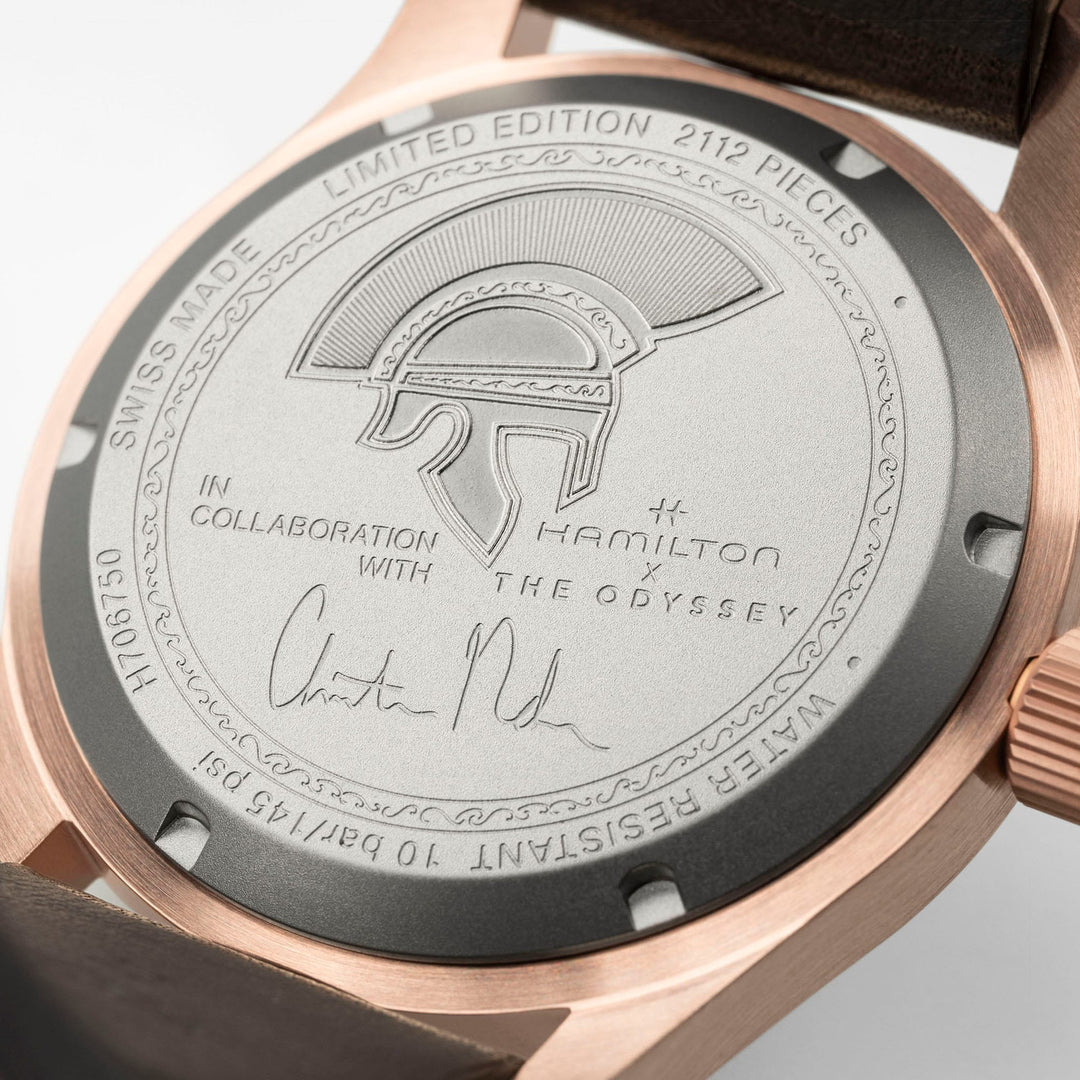Hamilton Khaki Field Auto The Odyssey Limited Edition H70675530 detail view 4