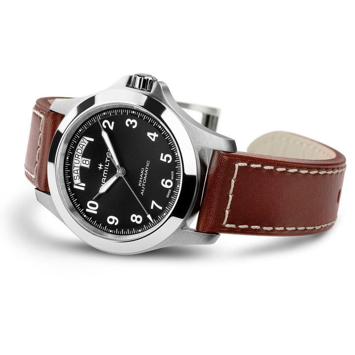 Hamilton Khaki Field King Day-Date 40mm H64475531 rolled view