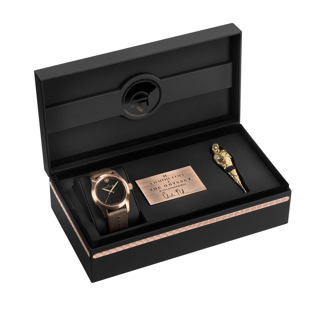 Hamilton Khaki Field Auto The Odyssey Limited Edition H70675530 limited-edition packaging