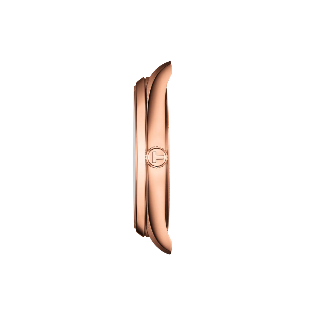 Profile view of the watch case Tissot PR 100 40mm, reference T150.410.33.051.00
