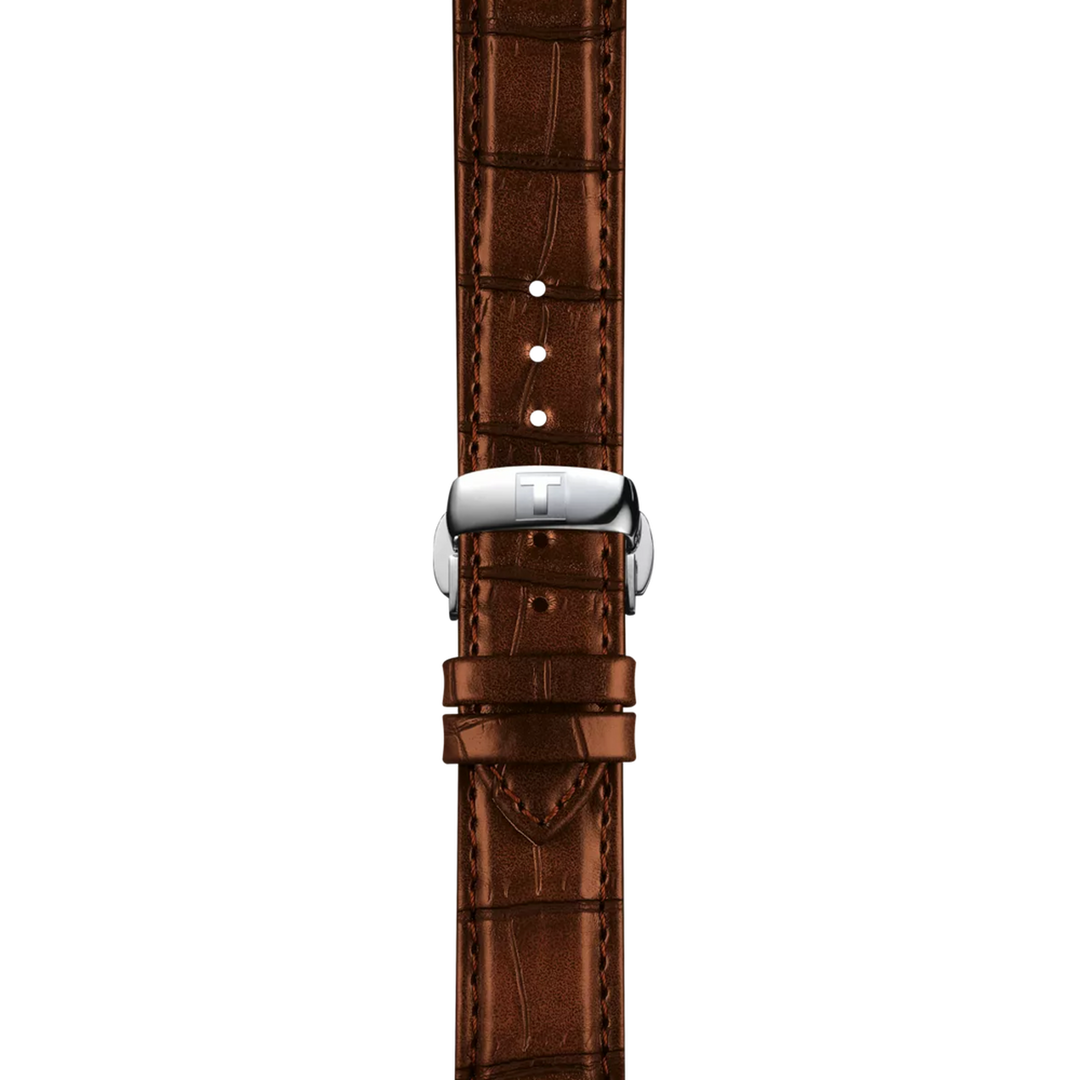 Strap zoom of the watch Tissot Le Locle Open Heart 39.3mm, reference T006.407.16.033.01
