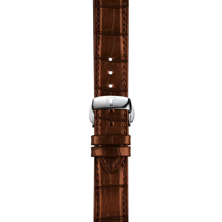 Strap zoom of the watch Tissot Le Locle Open Heart 39.3mm, reference T006.407.16.033.01