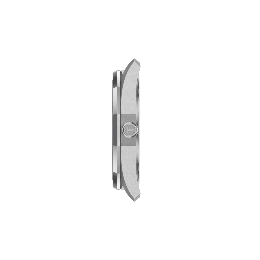 Profile view of the watch case Tissot PRC 100 Solar 39mm, reference T151.422.11.041.00