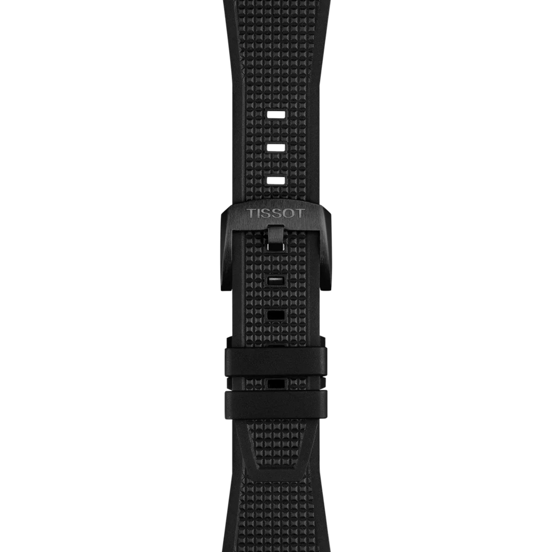 Strap zoom of the watch Tissot PRX Carbon 40.5mm, reference T137.907.97.201.00