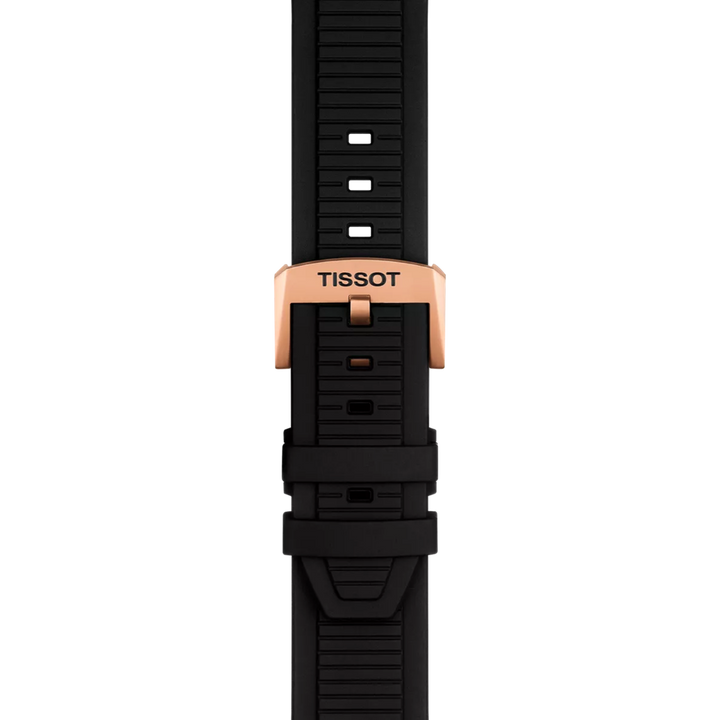 Strap zoom of the watch Tissot T-Race 45mm, reference T141.417.37.051.00