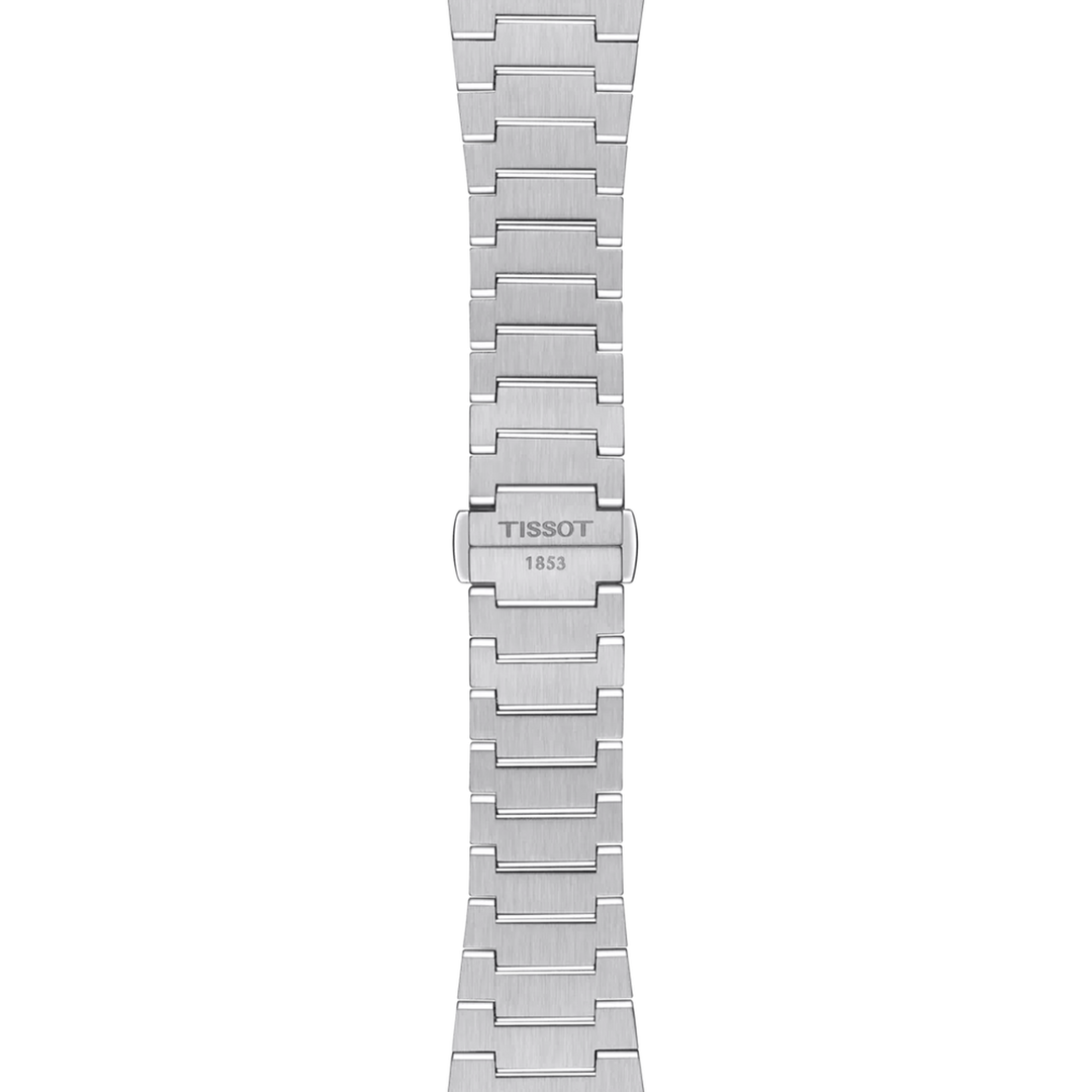 Strap zoom of the watch Tissot PRX 35mm, reference T137.207.11.041.00