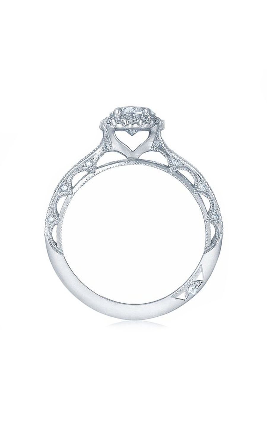 TACORI Reverse Crescent Engagement Ring 2618OV75X55W