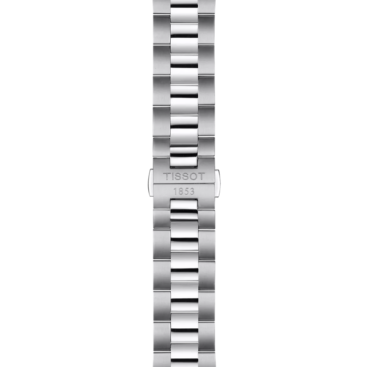 Strap zoom of the watch Tissot Gentleman 40mm, reference T127.407.11.091.01