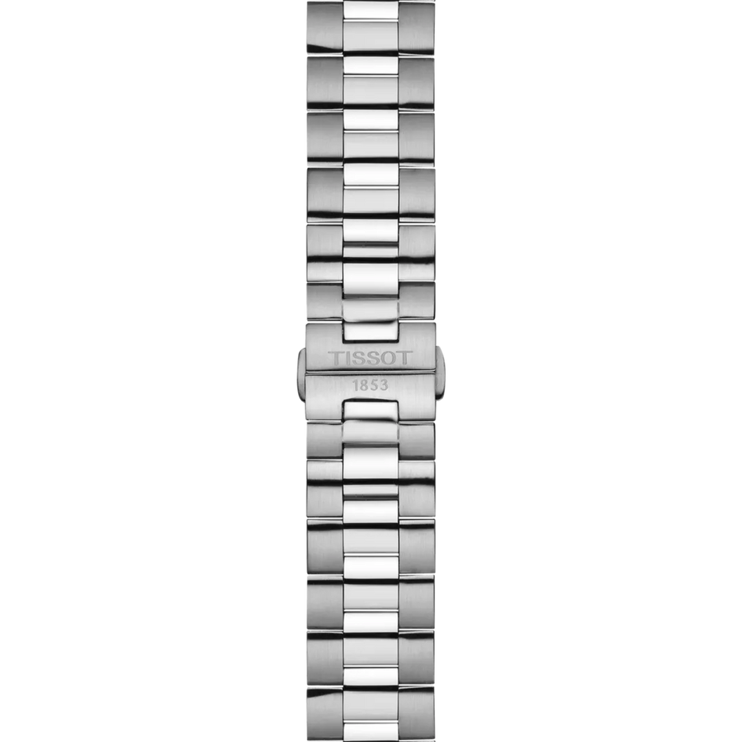 Strap zoom of the watch Tissot Gentleman 40mm, reference T127.410.44.041.00