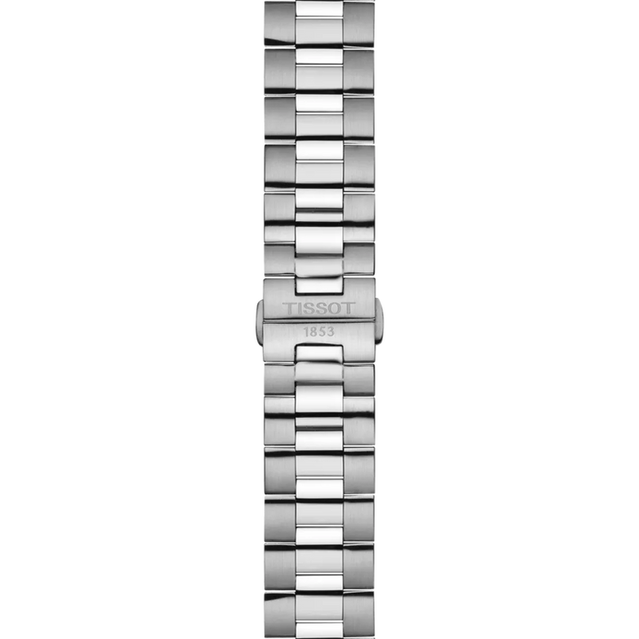 Strap zoom of the watch Tissot Gentleman 40mm, reference T127.410.44.041.00