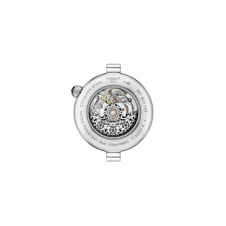 Back view of the watch case Tissot Désir 28mm, reference T152.207.11.116.00