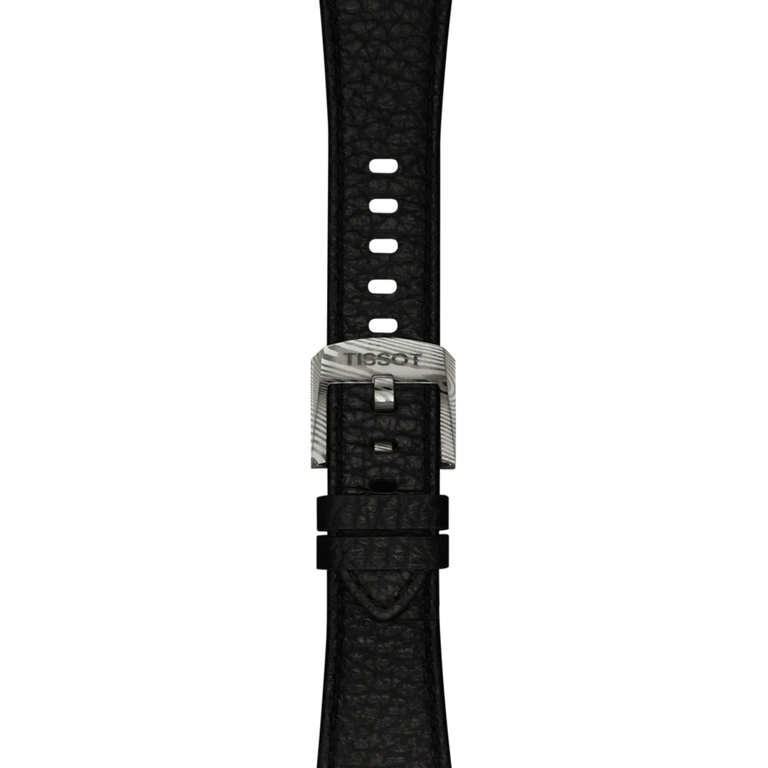 Strap zoom of the watch Tissot PRX Damascus Steel 38mm, reference T137.807.96.081.00