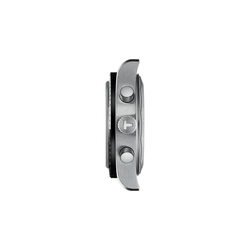 Profile view of the watch case Tissot PR516 41mm, reference T149.459.21.051.00
