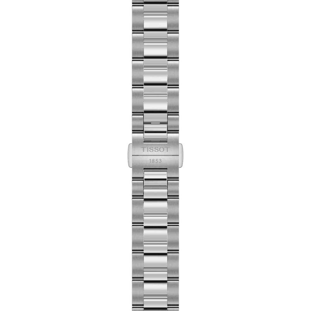 Strap zoom of the watch Tissot Gentleman 38mm, reference T165.807.11.041.00