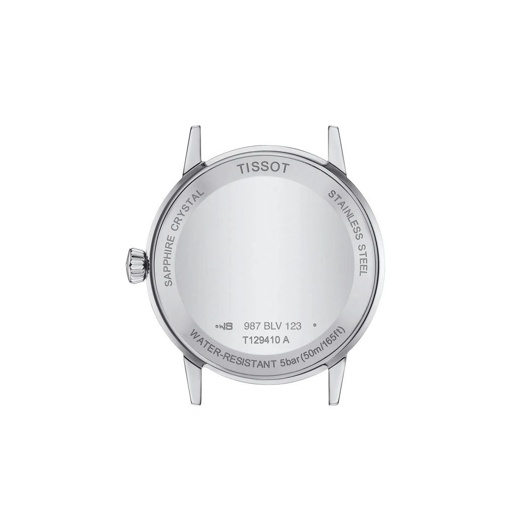 Back view of the watch case Tissot Classic Dream 42mm, reference T129.410.16.013.00