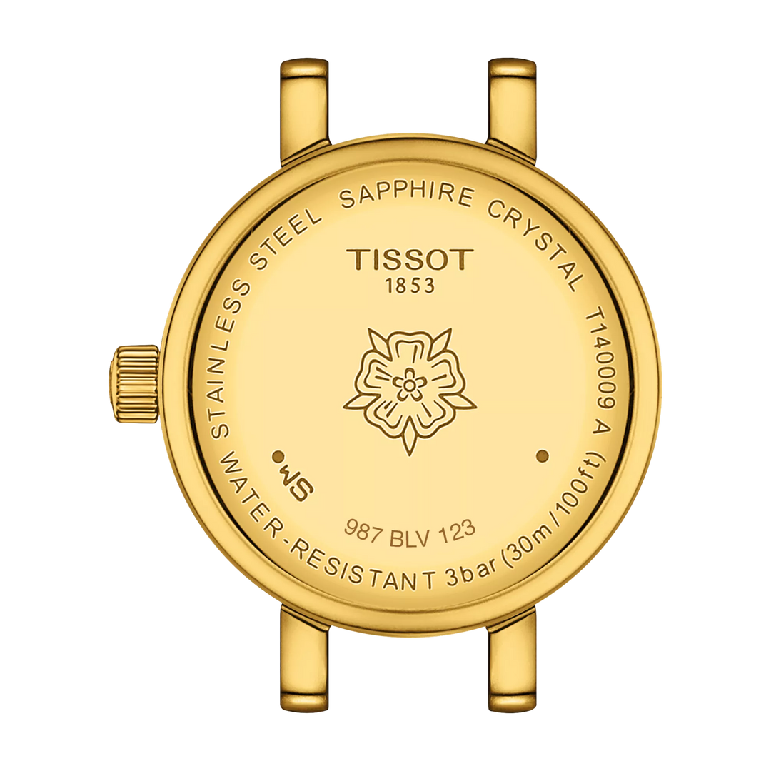 Back view of the watch case Tissot Lovely Round 19.5mm, reference T140.009.63.026.00