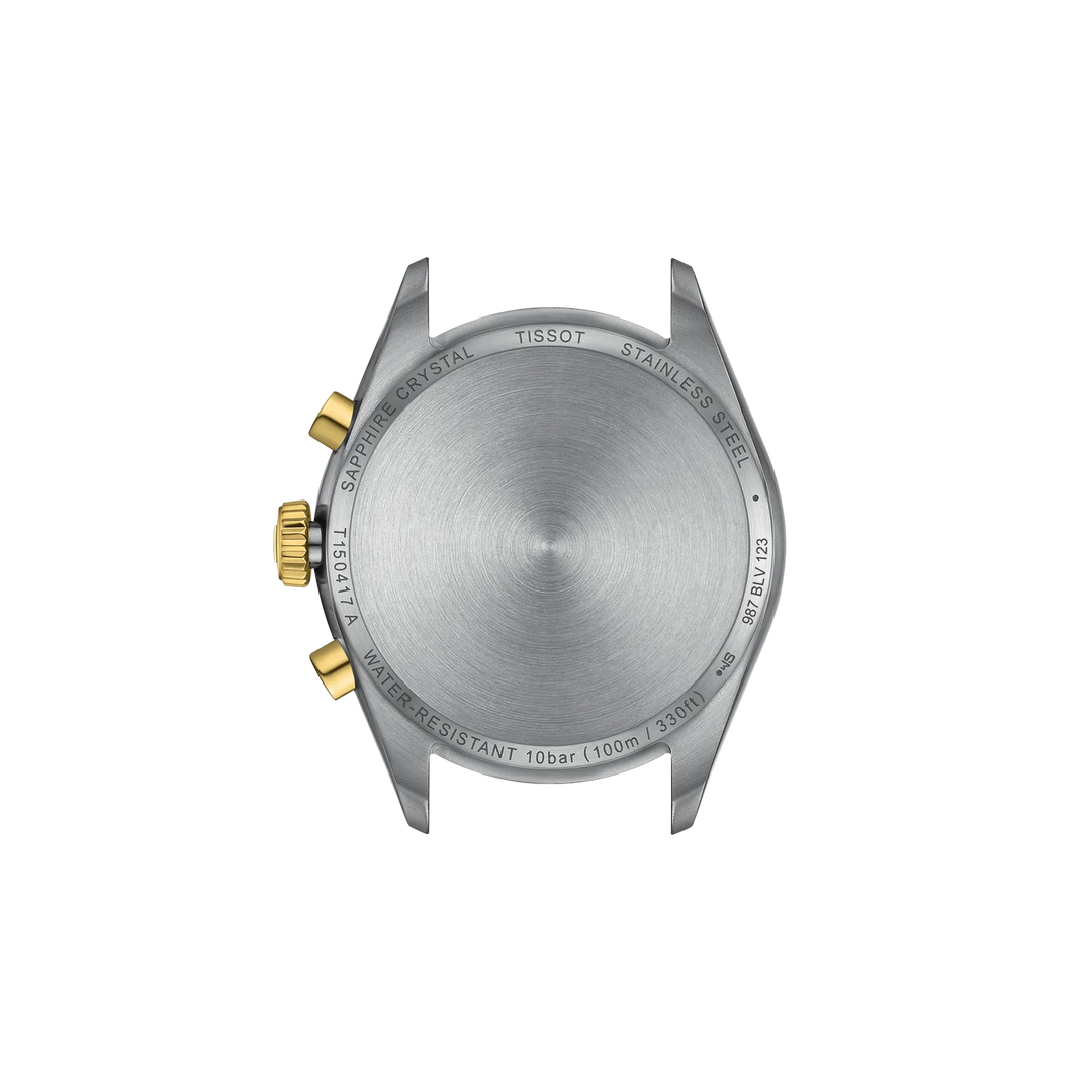Back view of the watch case Tissot PR 100 40mm, reference T150.417.22.031.00