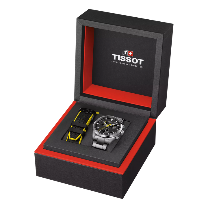 Presentation box of the watch Tissot PR 100 Tour de France 40mm, reference T150.417.11.051.00