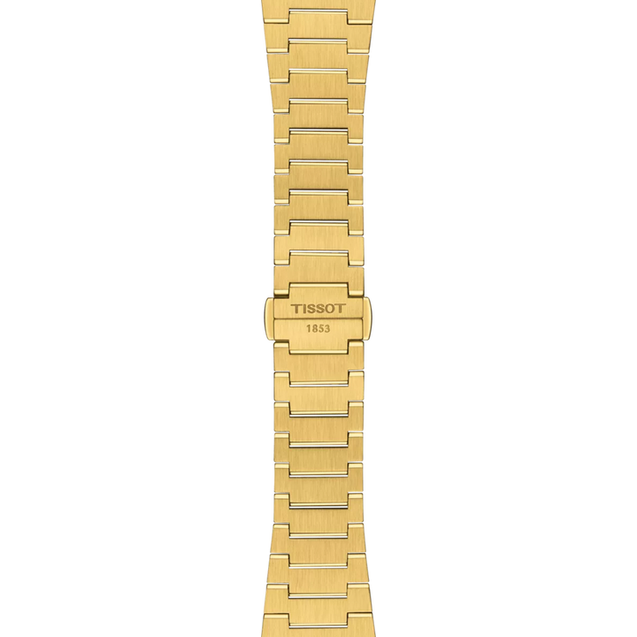 Strap zoom of the watch Tissot PRX 35mm, reference T137.210.33.021.00
