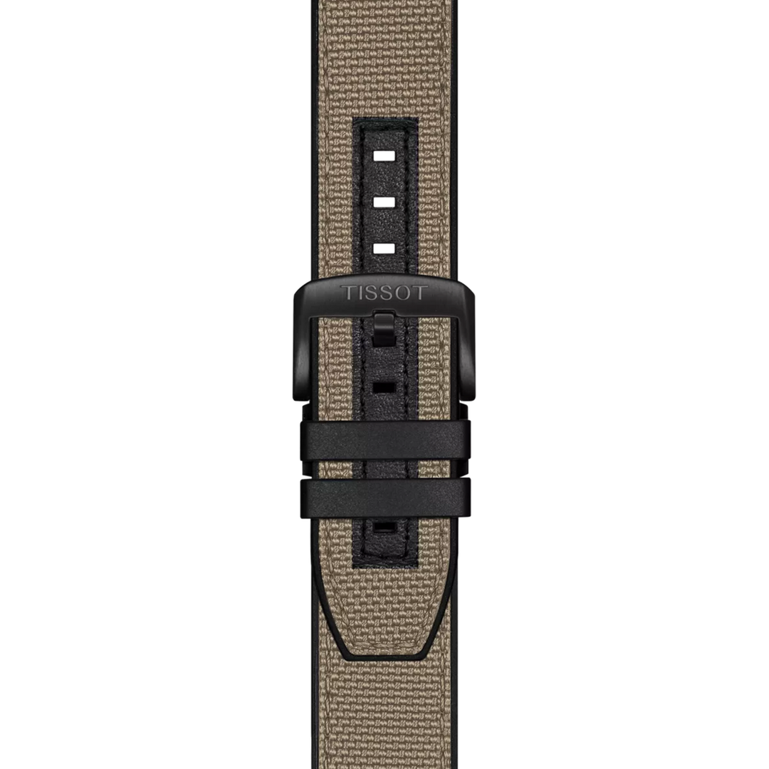 Strap zoom of the watch Tissot Supersport Chrono 45.5mm, reference T125.617.37.051.01