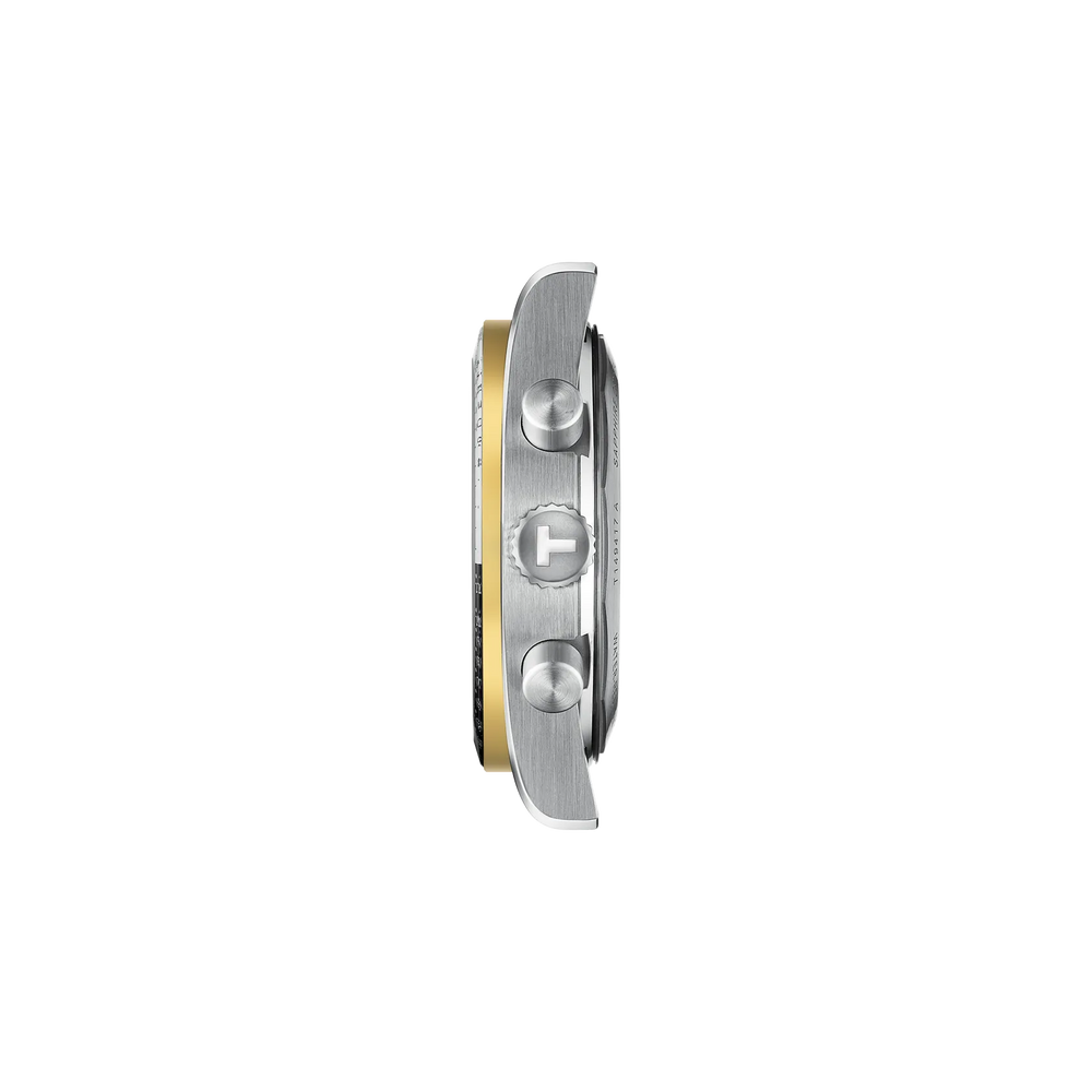 Profile view of the watch case Tissot PR516 40mm, reference T149.417.22.051.00
