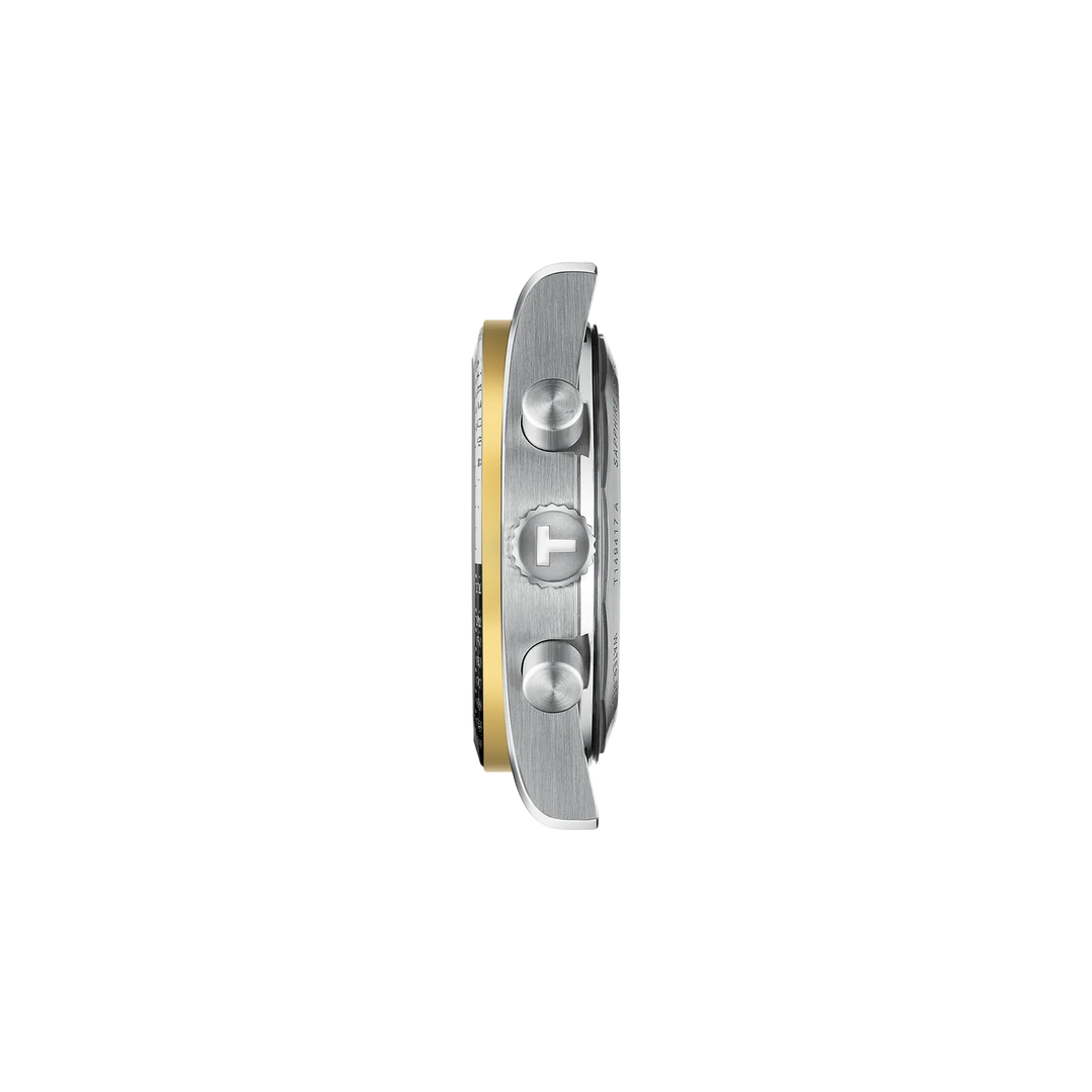Profile view of the watch case Tissot PR516 40mm, reference T149.417.22.051.00
