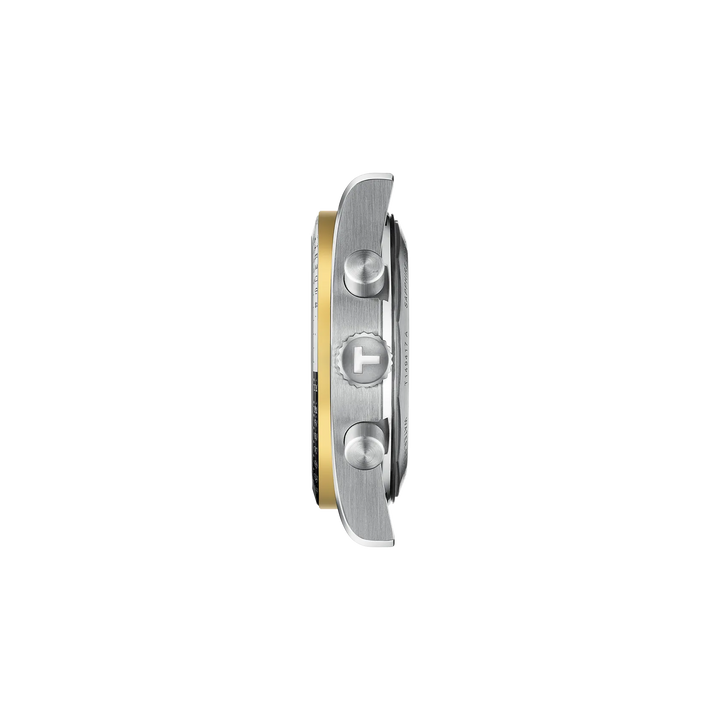 Profile view of the watch case Tissot PR516 40mm, reference T149.417.22.051.00