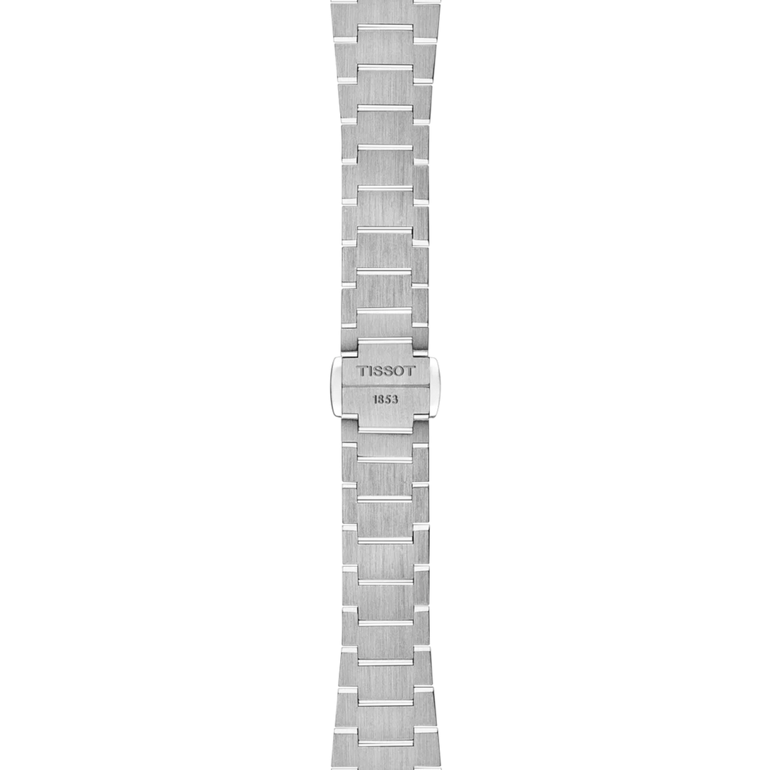 Strap zoom of the watch Tissot PRX 25mm, reference T137.010.11.056.00