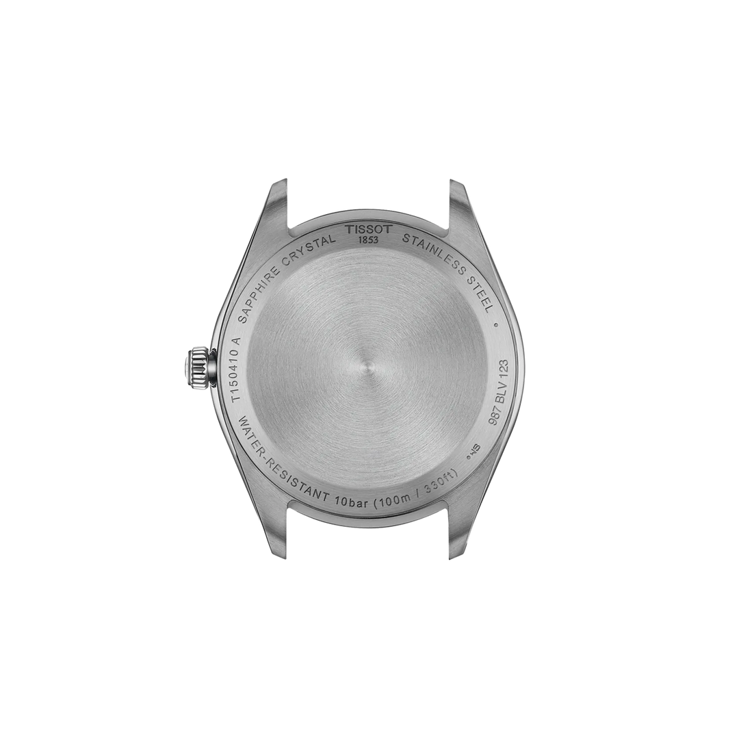 Back view of the watch case Tissot PR 100 40mm, reference T150.410.11.351.00