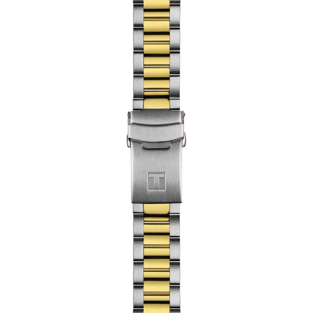 Strap zoom of the watch Tissot Seastar 1000 GMT 40mm, reference T120.852.22.051.00