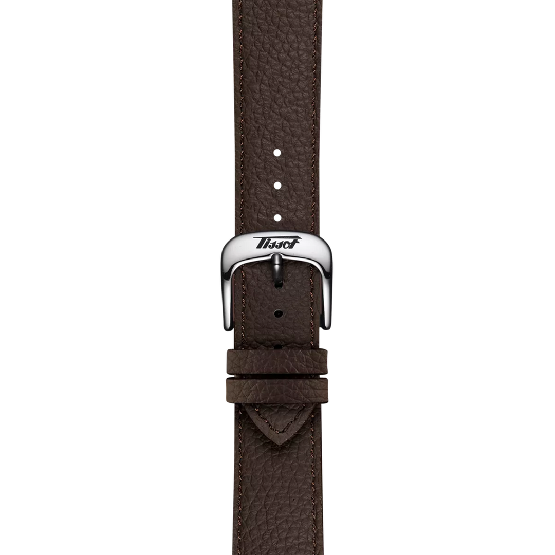 Strap zoom of the watch Tissot Heritage 1938 39mm, reference T142.464.16.062.00