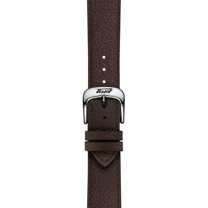 Strap zoom of the watch Tissot Heritage 1938 39mm, reference T142.464.16.062.00