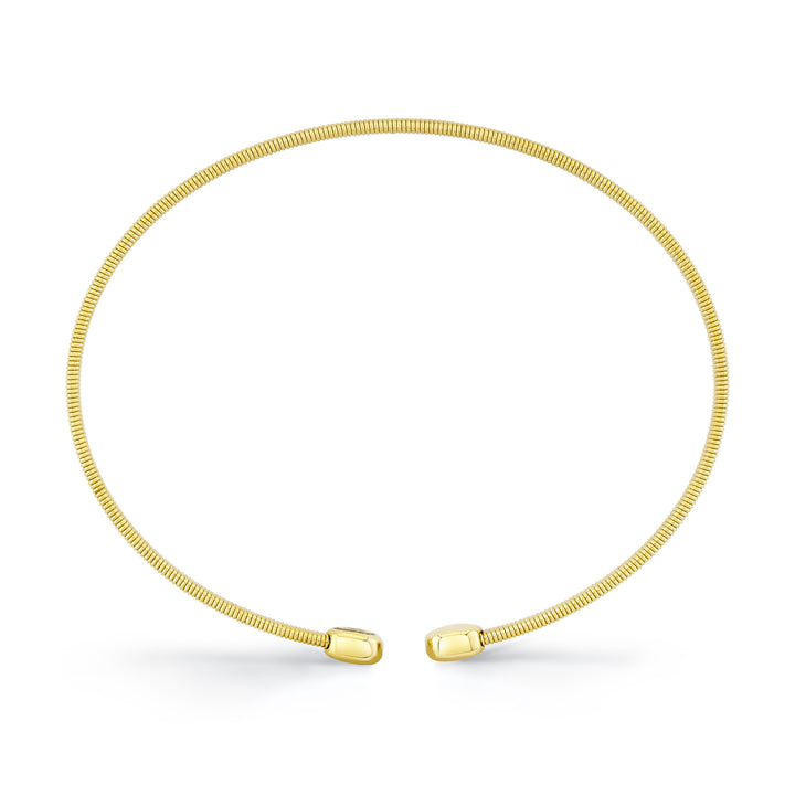 Shy Creation 14K Yellow Gold 2.5MM Bangle B22001133GOV2ZS