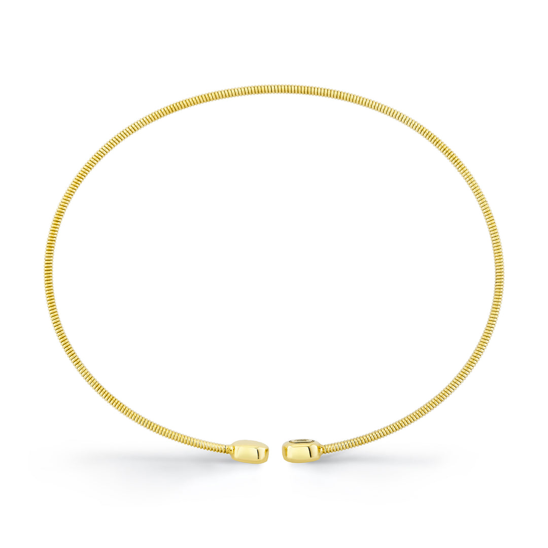 Shy Creation 14K Yellow Gold 1.5MM Bangle B22001133GOZS
