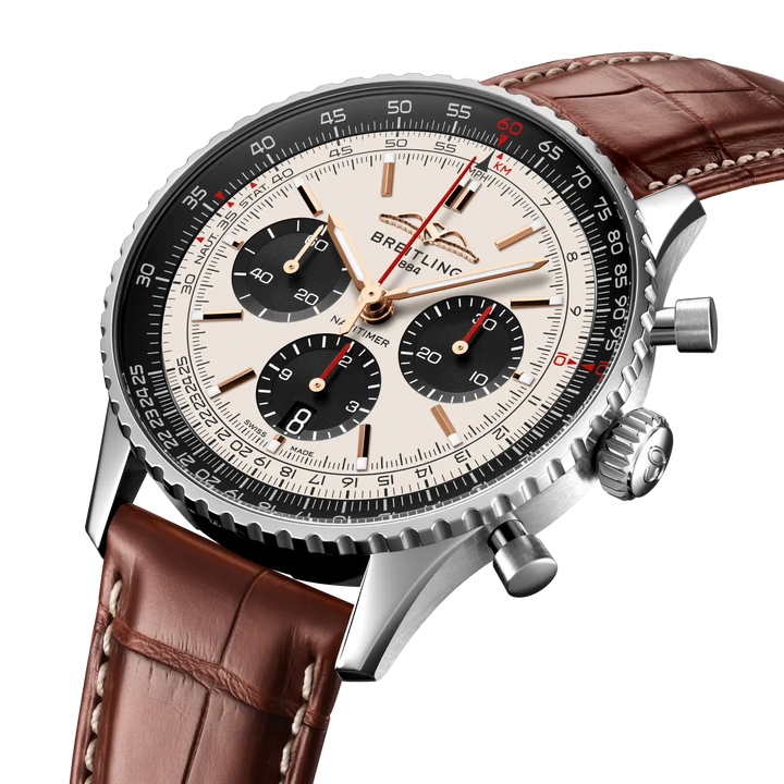 Breitling Navitimer B01 Chronograph 43 mm AB01381E1G1P1 view
