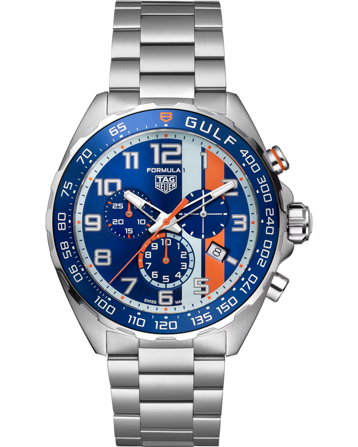 TAG Heuer Formula 1 Gulf Quartz Chronograph 43 mm CAZ101AT.BA0842