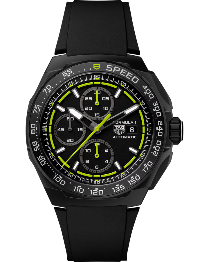 TAG Heuer Formula 1 Chronograph Automatic 44 mm Titanium coated with black DLC CBZ2086.FT8098