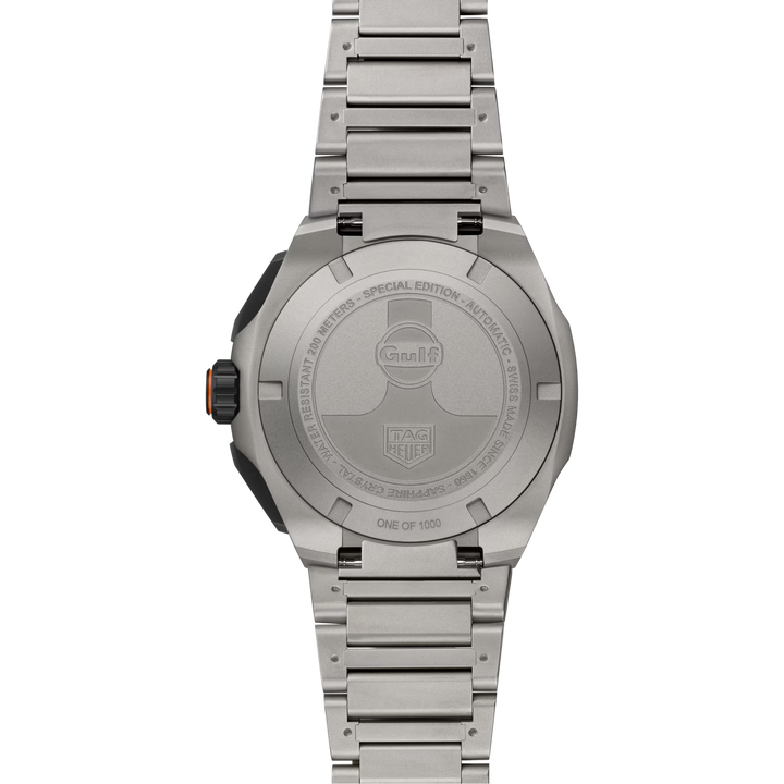 TAG Heuer Formula 1 Chronograph x Gulf 44 mm CBZ208B.BF0009 – product image 4