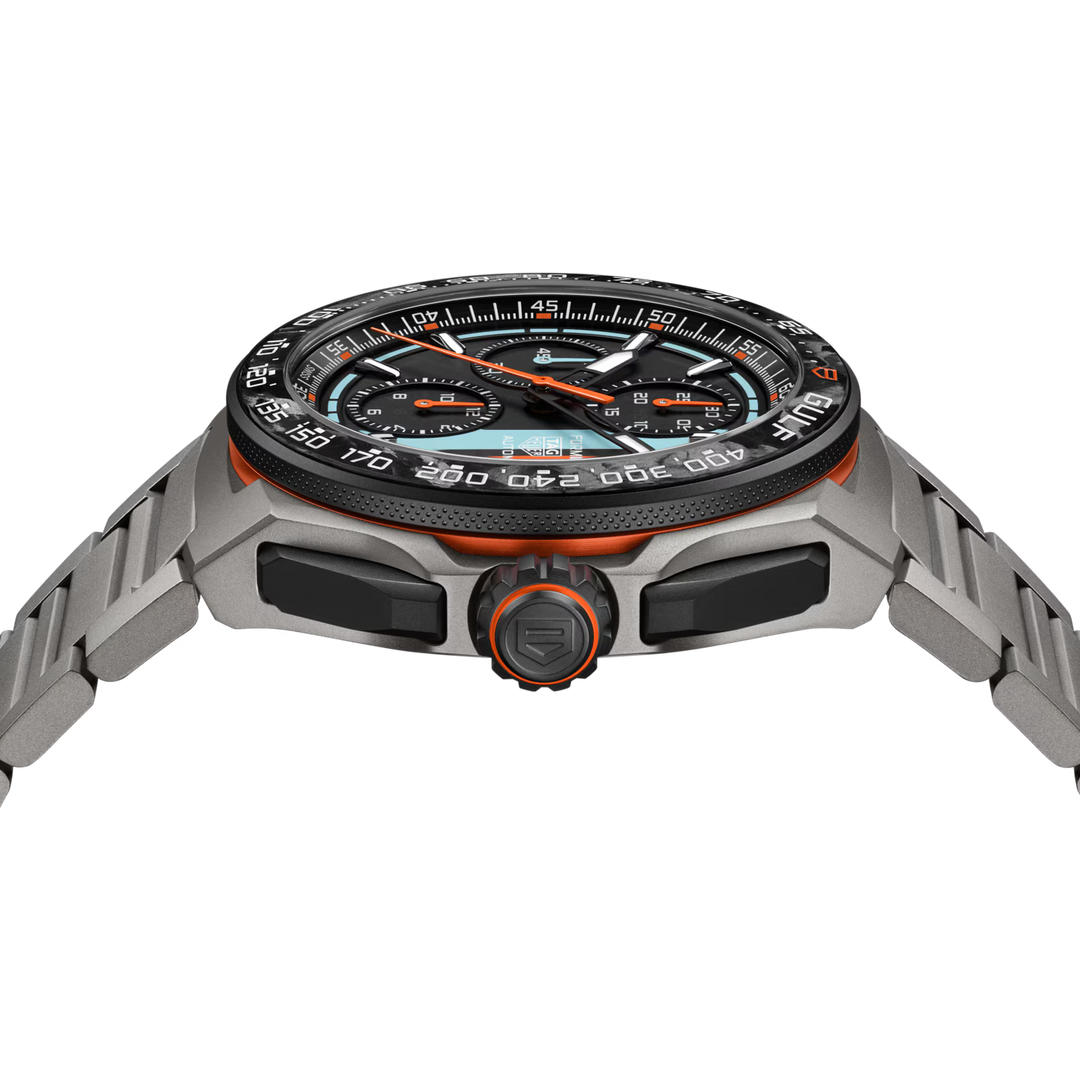 TAG Heuer Formula 1 Chronograph x Gulf 44 mm CBZ208B.BF0009 – product image 3