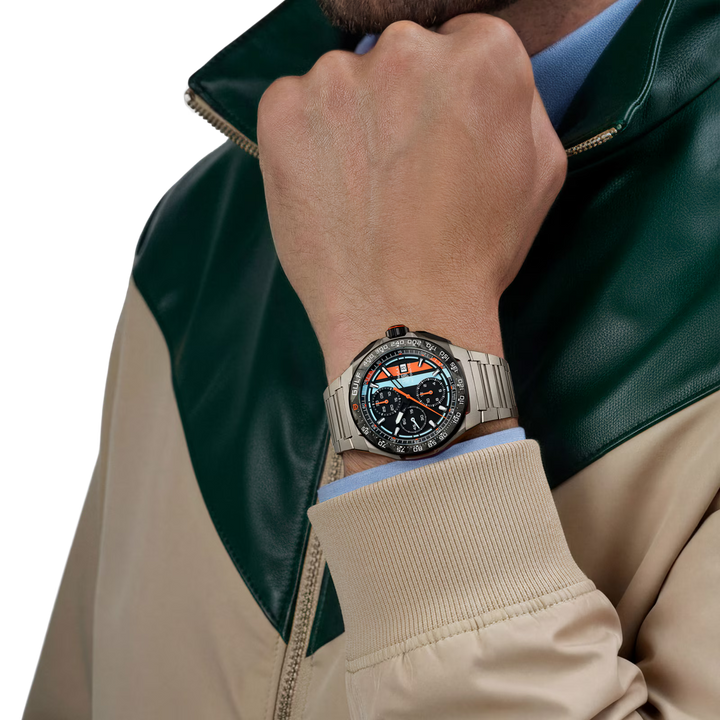 TAG Heuer Formula 1 Chronograph x Gulf 44 mm CBZ208B.BF0009 – product image 2