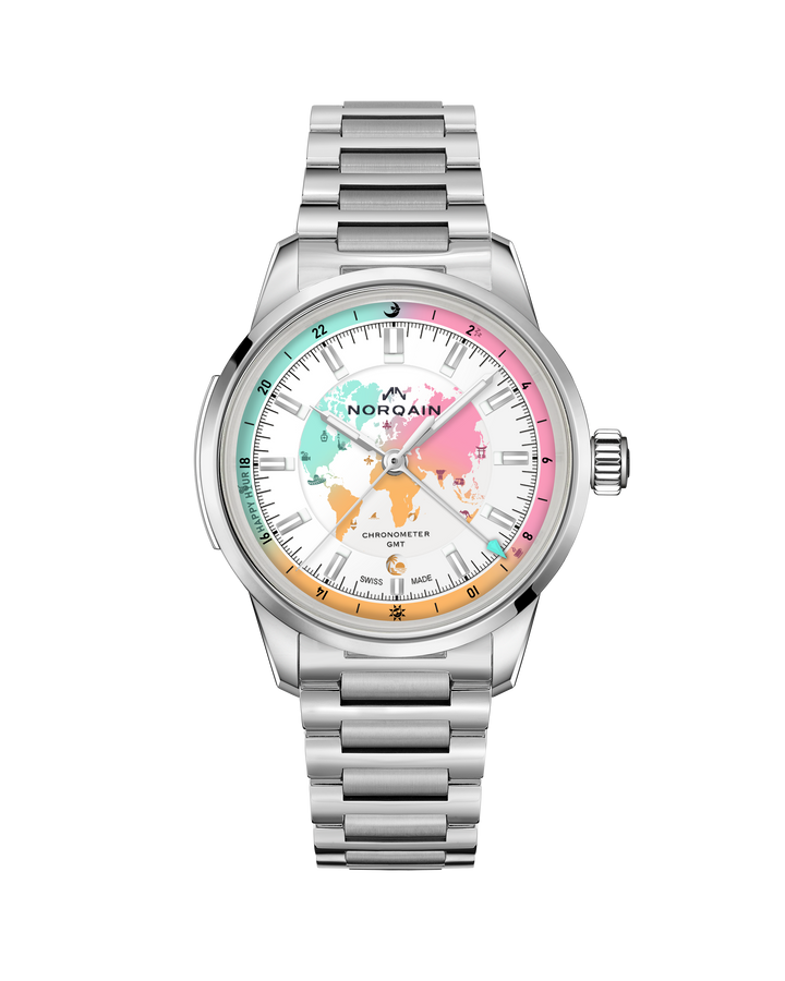 NORQAIN Freedom GMT Enjoy Life "Holiday" Limited Edition N2100.22S02.W01.S01