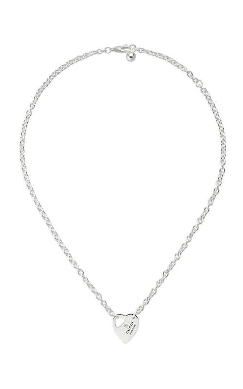 Gucci Trademark Necklace Sterling Silver YBB79636300100U