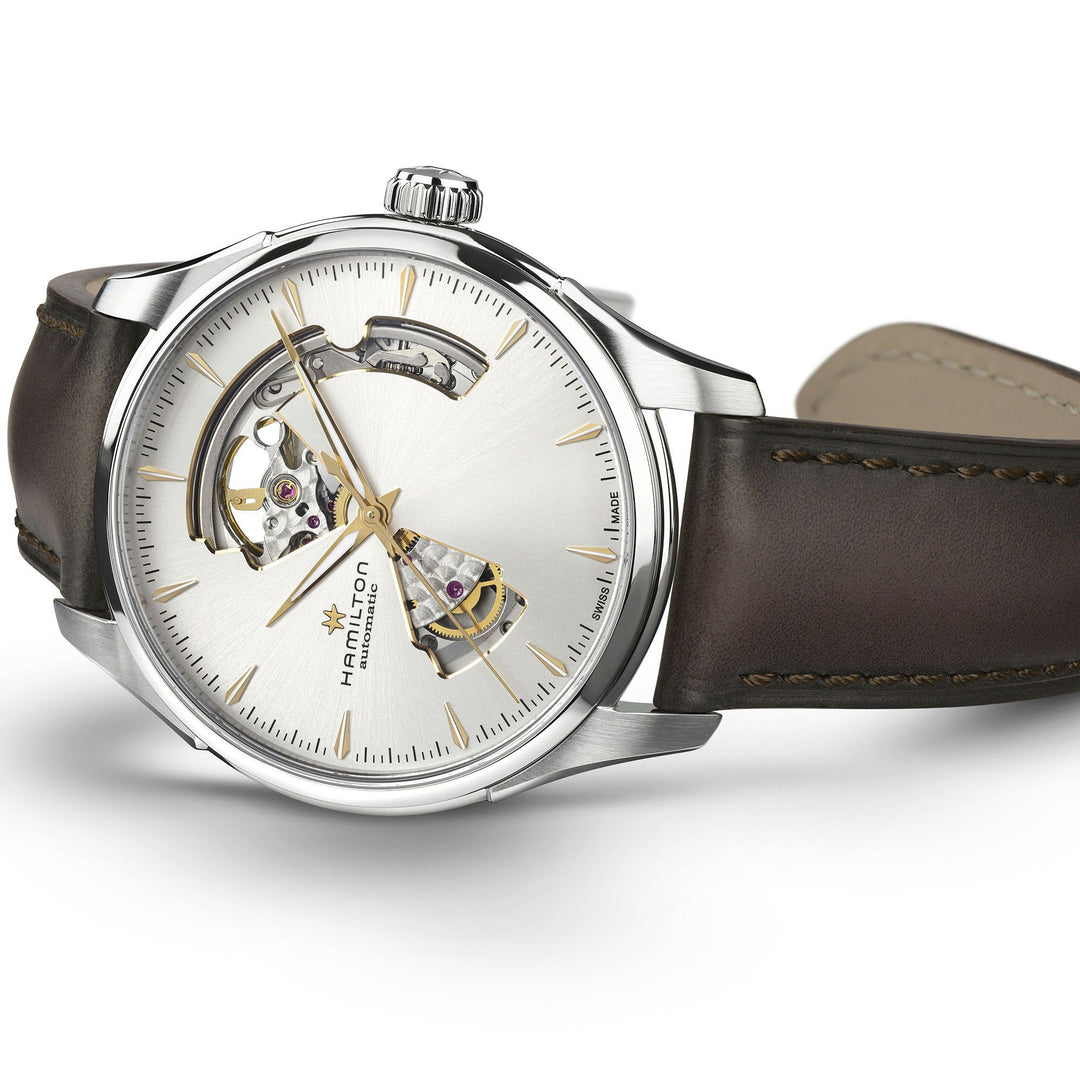 Hamilton Jazzmaster Open Heart Auto 40 mm H32675551 side view