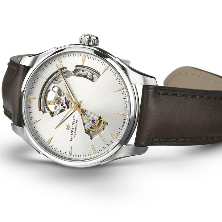 Hamilton Jazzmaster Open Heart Auto 40 mm H32675551 side view
