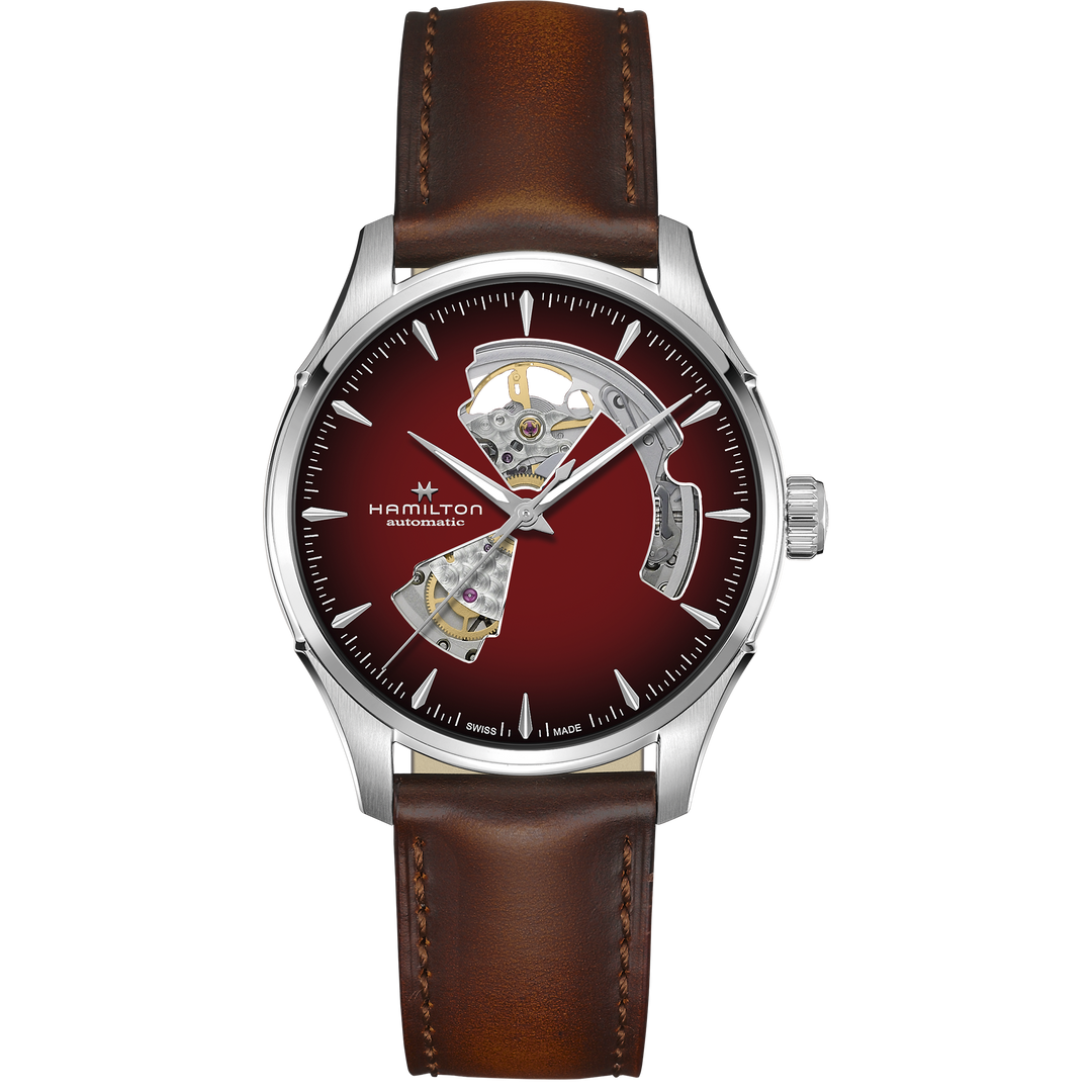 Hamilton Jazzmaster Open Heart Auto 40 mm Red Dial H32675570