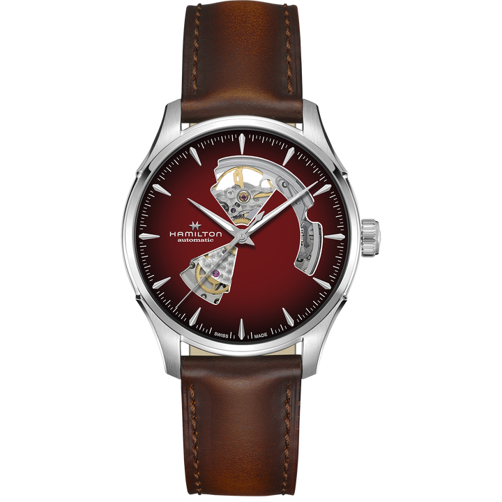 Hamilton Jazzmaster Open Heart Auto 40 mm Red Dial H32675570